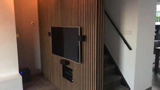 Eiken Wandpaneel Hazelnut - 240 x 60 cm