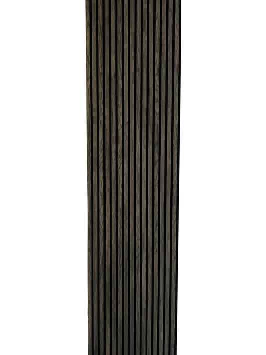 Eiken Wandpaneel Houtskool zwart - 240 x 60 cm