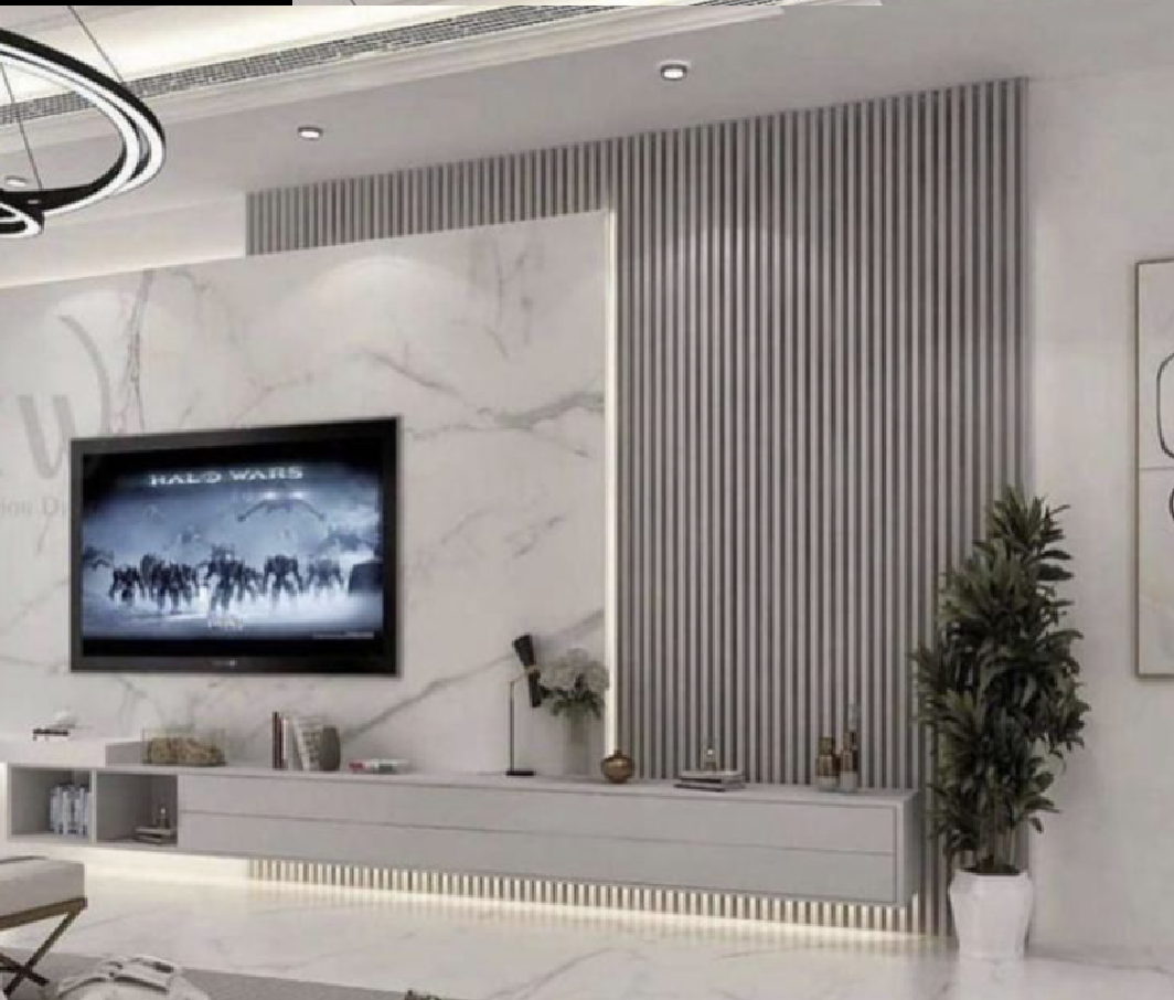 Eiken Wandpaneel Ice White - 240 x 60 cm