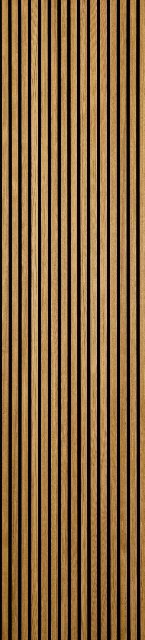Eiken Wandpaneel Brown - 240/260/280/300 x 60 cm